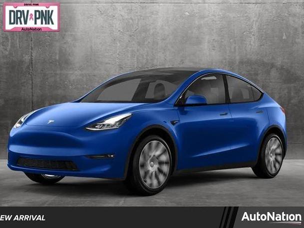 TESLA MODEL Y 2021 5YJYGAEE0MF255697 image